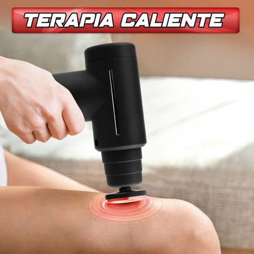 Massage Gun Masajeador Muscular Electrico Pistola Calor Frio Color Gun