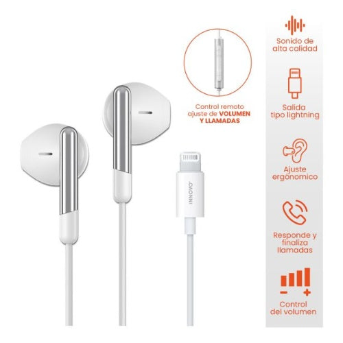 Audifonos Manos Libres Compatible Con Iphone Innovo