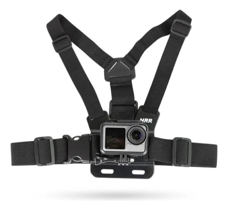 Arnes Soporte Pecho Para Gopro Celular Universal Ajustable Compatible Insta360 Smartphone