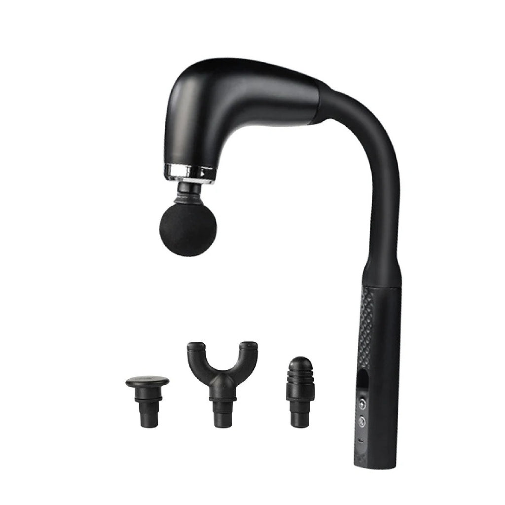 Masajeador De Espalda Recargable Con Percusion Alivio Profundo Sin Ayuda