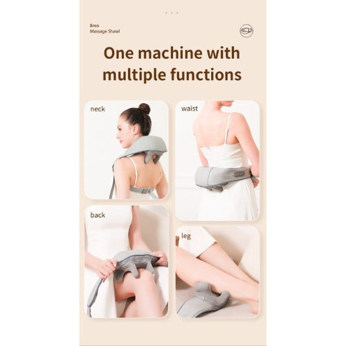 Masajeador Cervical De Cuello Espalda Recargable Calor Premium