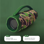Parlante Mini Boom Box Bluetooth Jbl Inalambrico Camuflado Replic 1.1