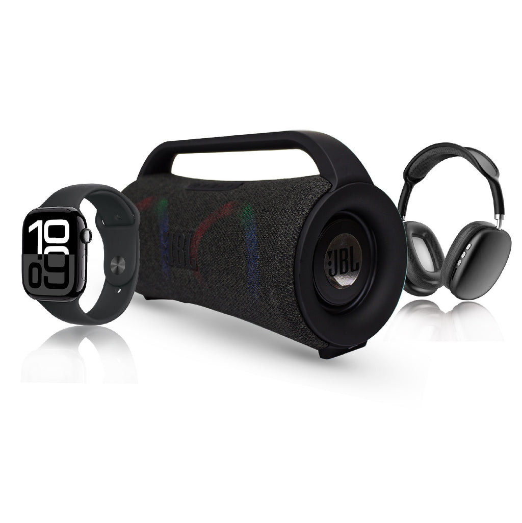 Regalo Perfecto Para Papa Reloj Smartwatch Audifonos Pro Parlante Mega Bass