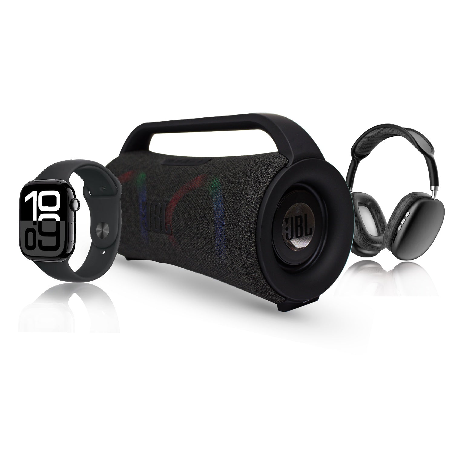 Regalo Perfecto Para Papa Reloj Smartwatch Audifonos Pro Parlante Mega Bass