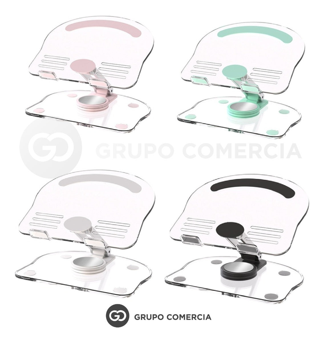 Base Soporte Para Tablet Celular Giratorio 360 Ajustable