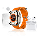 Smart Watch Serie 8X Deportivo Contesta Llamadas Ultraplus Con Audifonos Accesorios Max