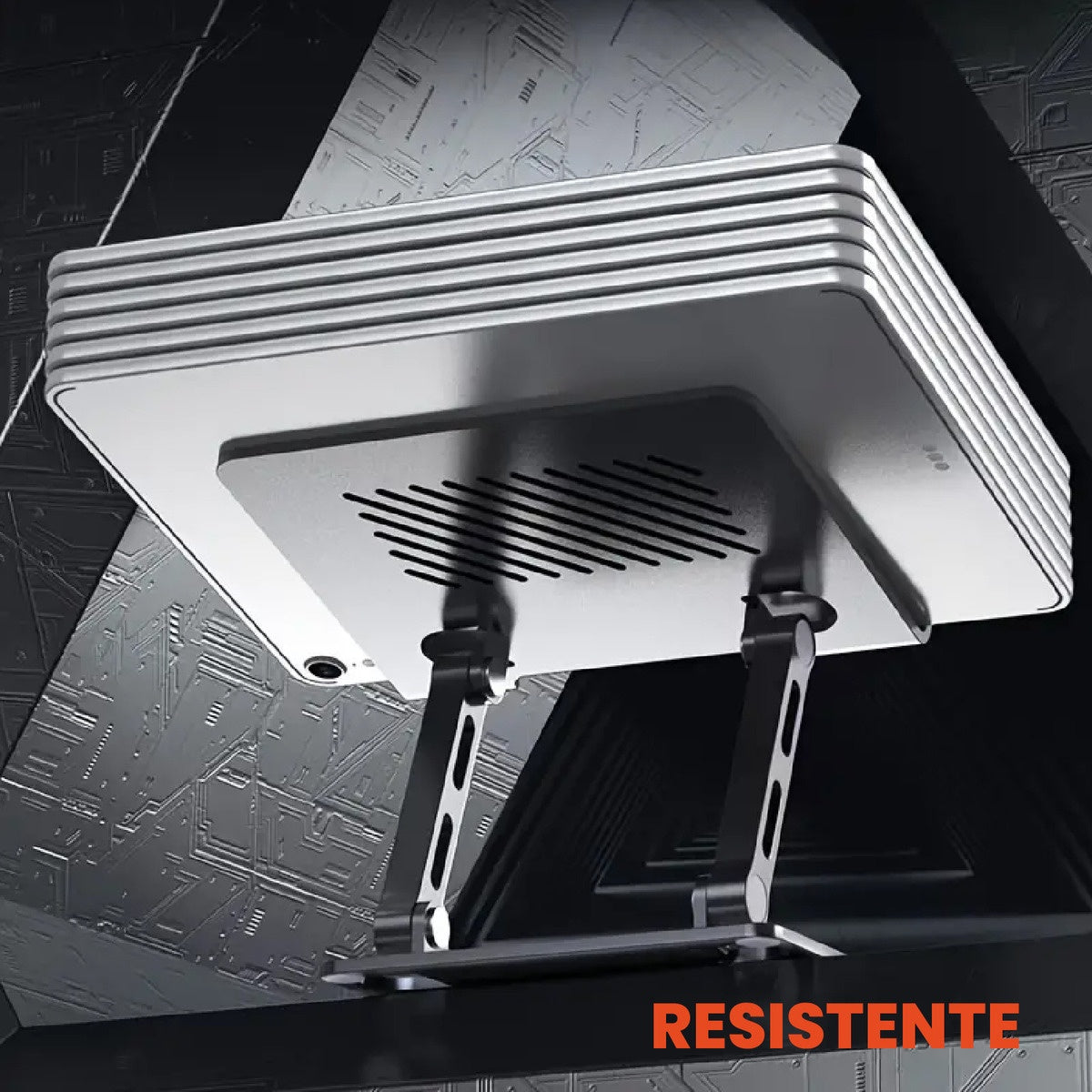 Base Tablet Soporte Ajustable Giratorio Corporativo Metalico