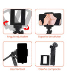 Mini Tripode De Escritorio Ajustable De Bolsillo Universal