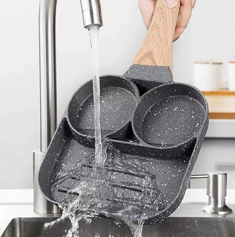 Sarten Antiadherente Multiuso 3 En 1 Para Huevos Carne Small
