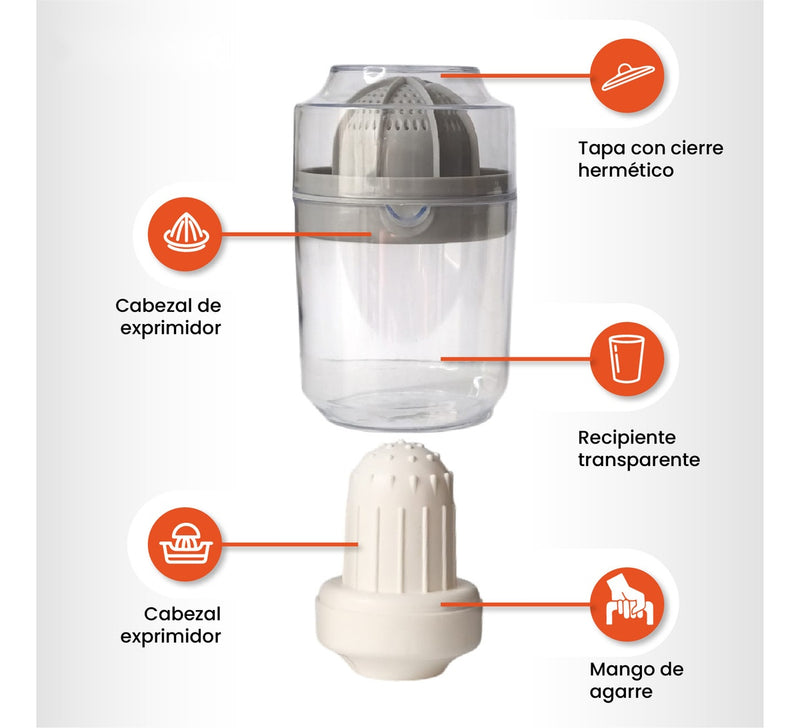 Exprimidor De Naranjas Manual Para Jugos Citricos