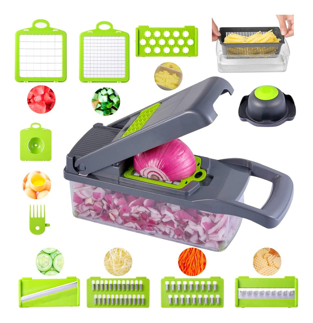 Mandolina Rallador Picador Multifuncional Verduras Y Frutas