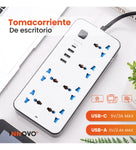Multitoma Extension Proteccion 10 En 1 Usb / Usb C