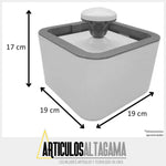 Fuente De Agua Para Gatos Perros Bebedero Para Mascotas Con 2 Filtros