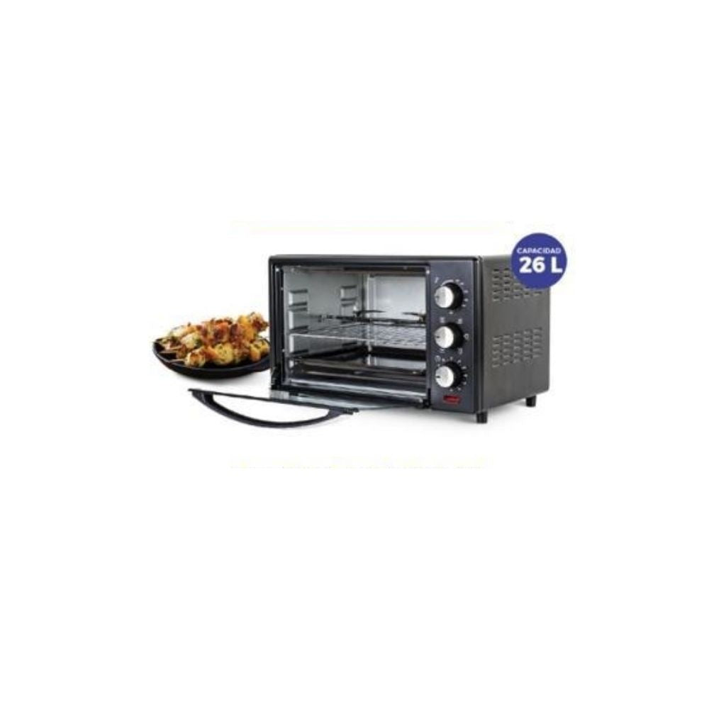 Horno Electrico Kalley 26L - 30L 1500W Funciones De Asado, Gratinar Y Horneado