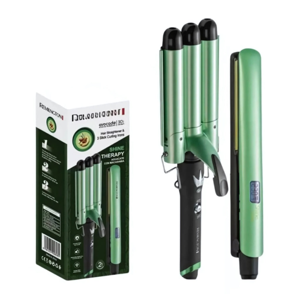 Combo Secador Bopai 4000W + Plancha Tradicional + Pinza Sirena + Obsequio Toalla