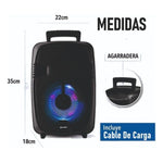 Parlante Cabina 8 Pulgadas Recargable Microfono 800W