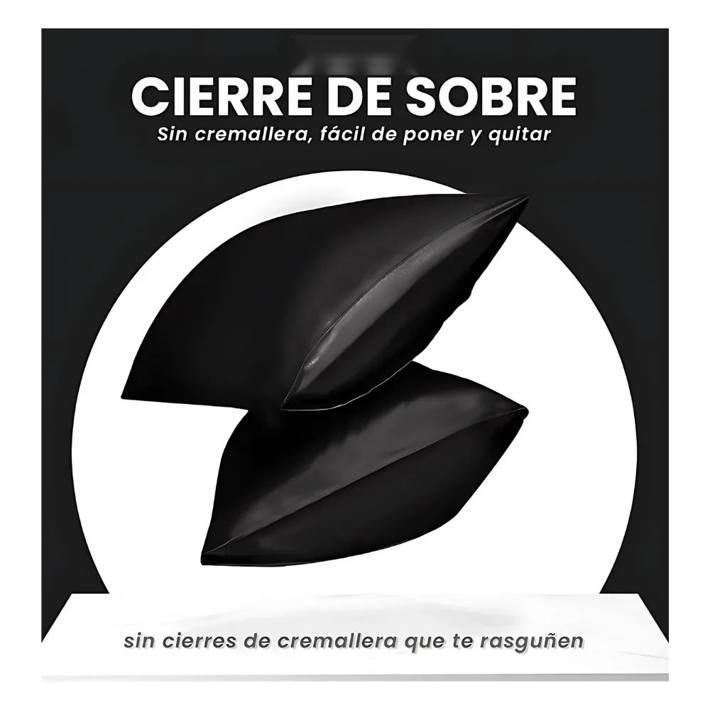 Combo Cubrelecho Doble Cama Ovejero + 2 Almohadas Semi-Ortopedicas + Obsequio Fundas Satin