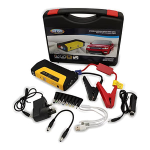Iniciador De Bateria Para Carro Con Linterna Multifuncion Estuche