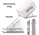 Base Soporte Portatil Ergonomica Reclinable 6 Niveles Funda