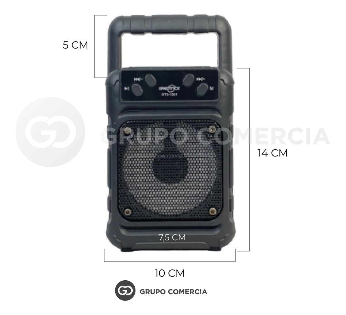 Parlante Pequeno Bluetooth Usb Y Radio Recargable