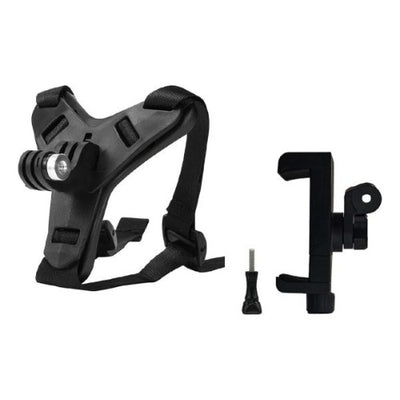 Soporte De Casco Para Celular Gopro Camaras Accion
