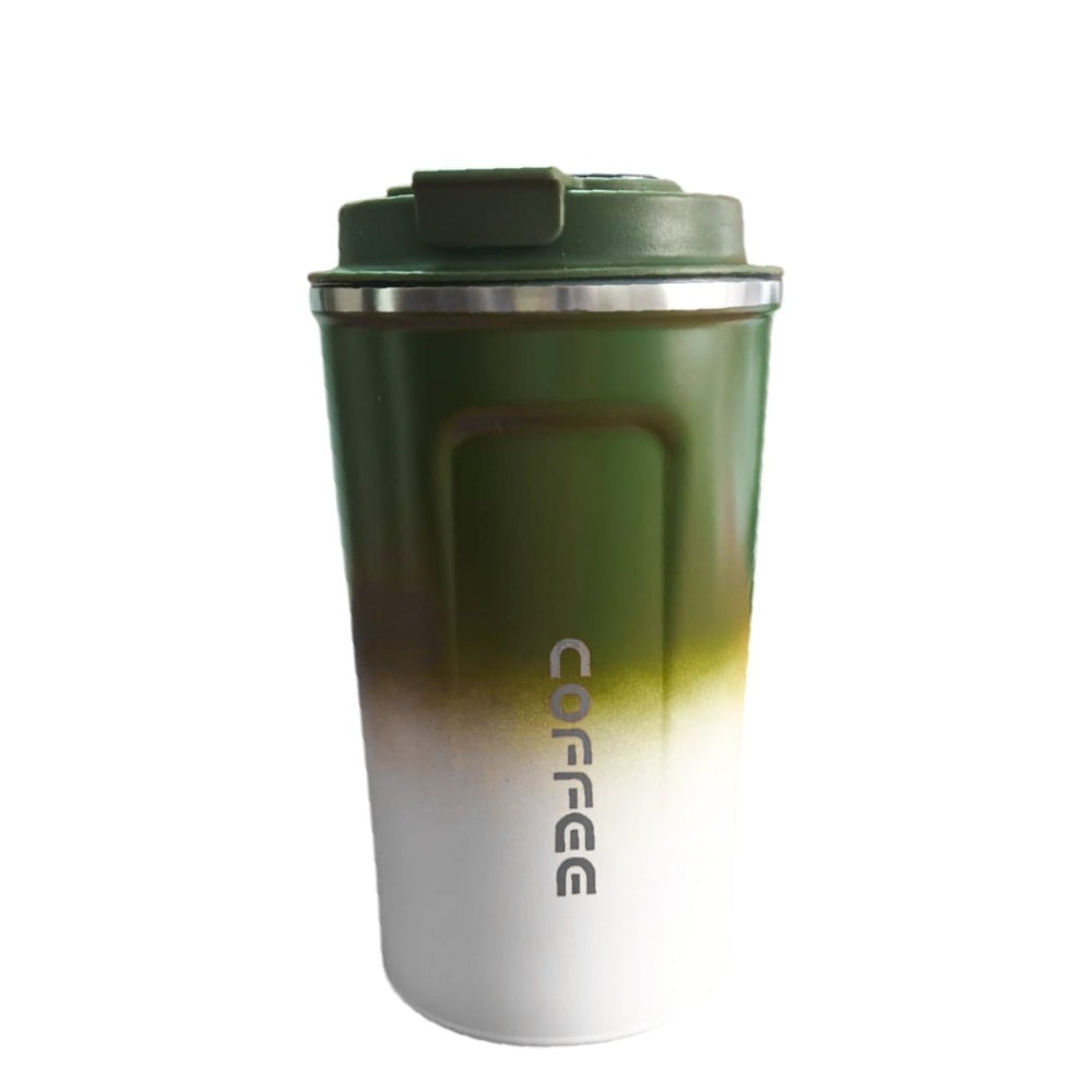 Vaso Termico Digital Bicolor Verde Personal Indicador Led 520 Ml Innovo Mug