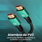 Cable Hdmi 8K Hd Alta Velocidad Definicion 1.5 Metros