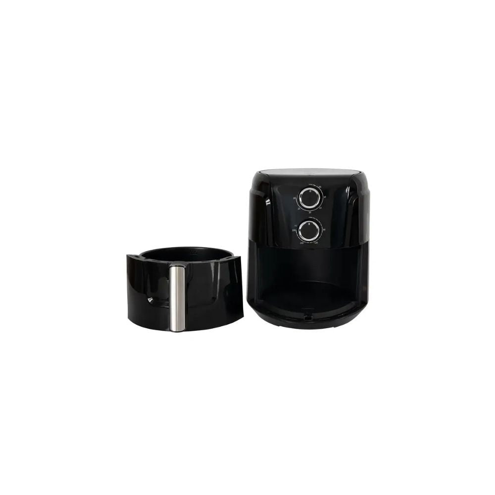 Freidora De Aire Kalley 4.5L (Airfryer) - 200Degc, Temporizador 60 Min Control Manual Antiadherente