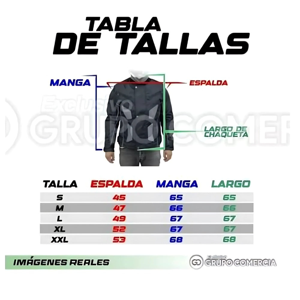 Chaqueta De Proteccion Para Motociclistas Antifriccion