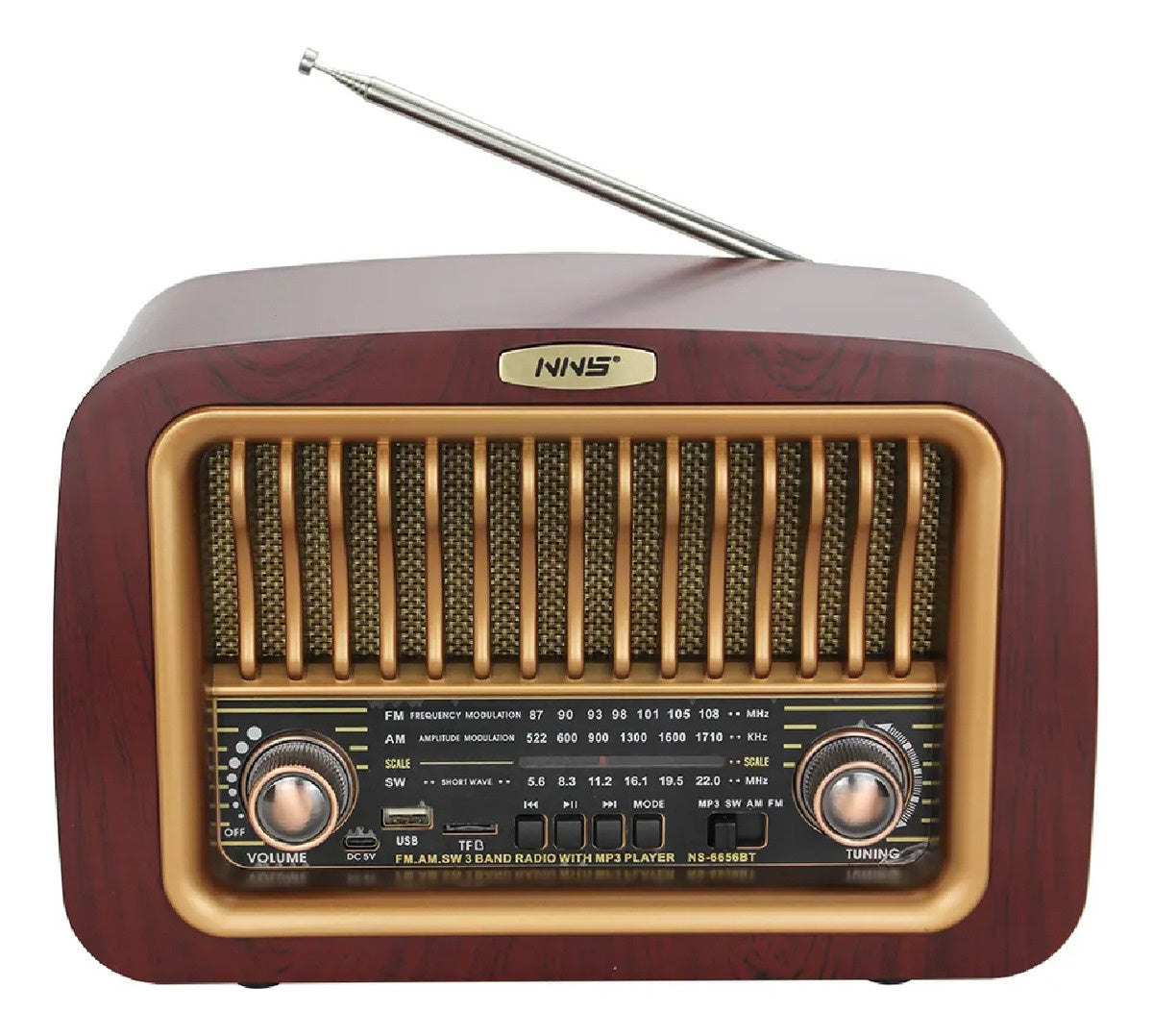 Radio Parlante Mega Sound Tws Am Fm Bluetooth Potente