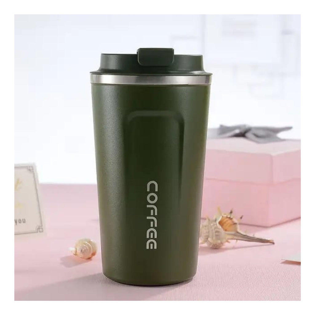 Vaso Termo Digital De Cafe En Acero Inoxidable