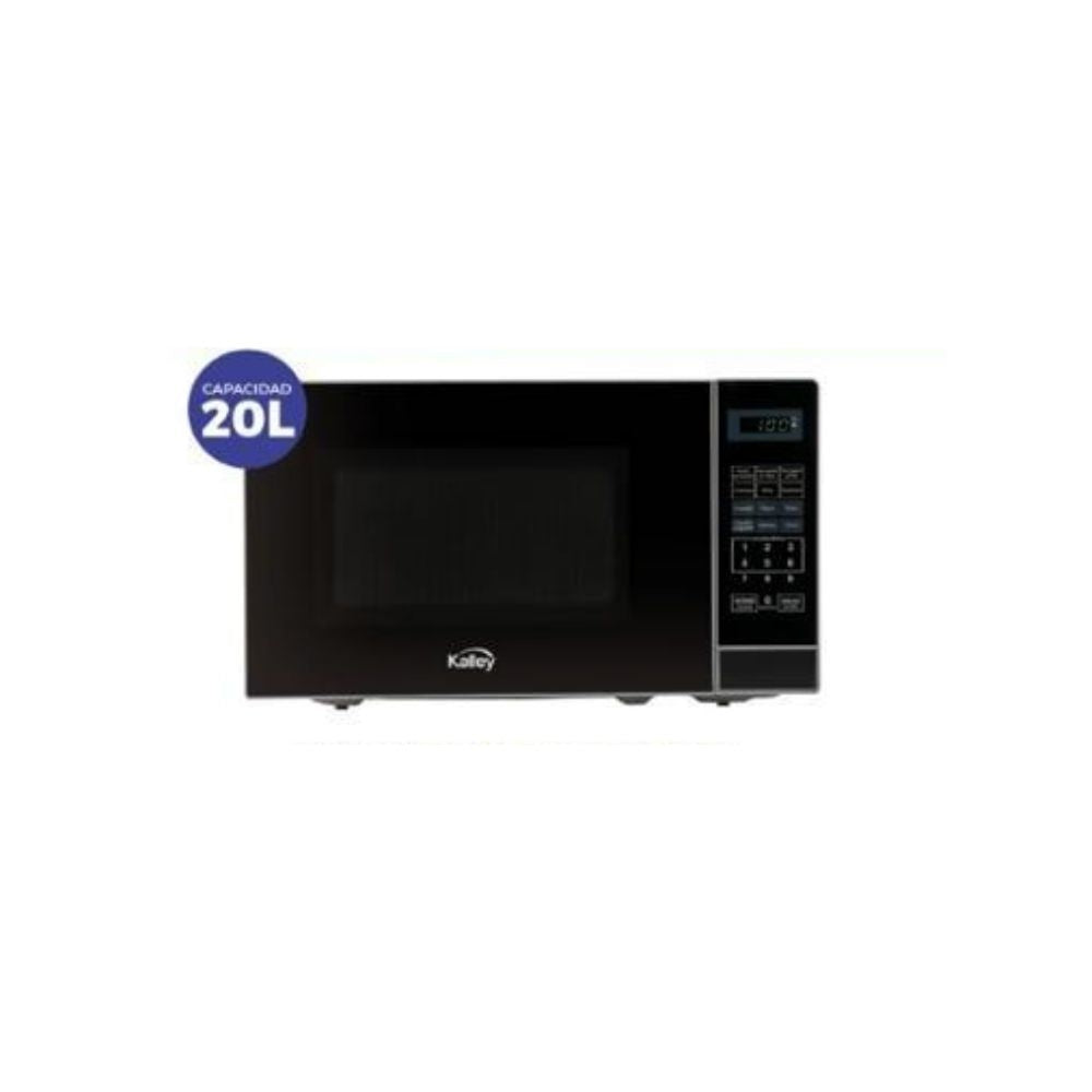 Horno Microondas Kalley 20 Litros Digital Negro - 700W