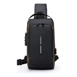 Bolso Manos Libres Mini Morral Hombre Tipo Pechera Antirrobo