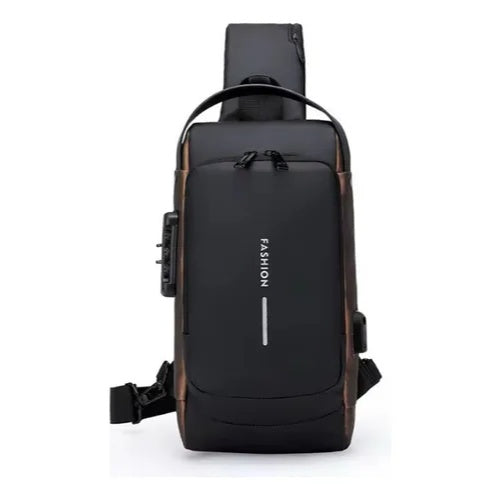 Bolso Manos Libres Mini Morral Hombre Tipo Pechera Antirrobo