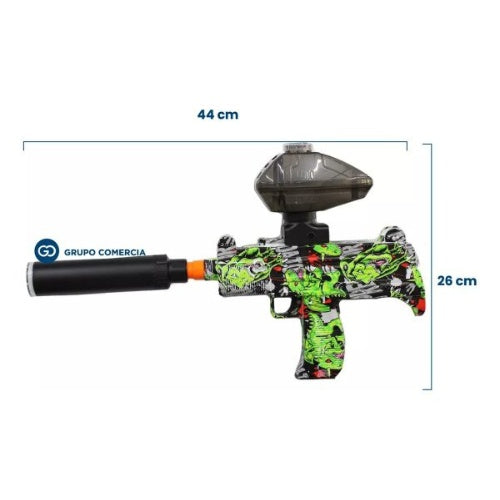 Pistola De Orbis Bolas Hidrogel Neon Electrica Recargable