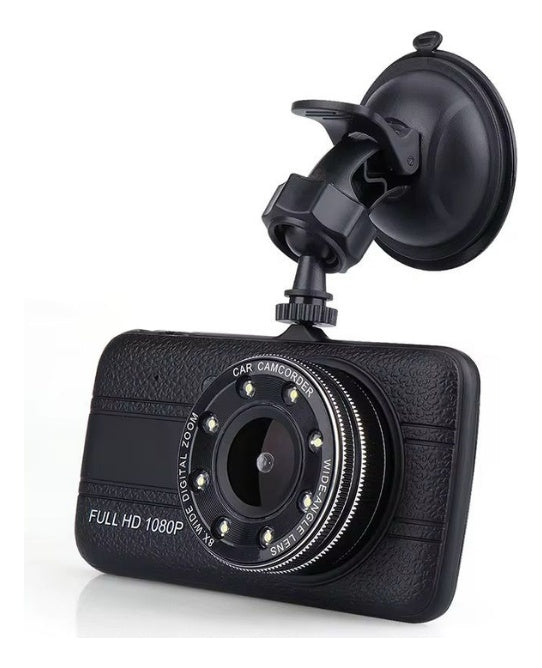 Dvr Camara Seguridad Para Vehiculo Con Camara Trasera Full Hd 1080