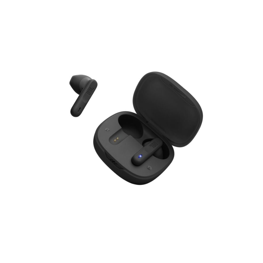 Audifonos Jbl Wave Flex Bluetooth Tws Con Estuche De Carga Negro