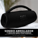 Parlante Mini Boom Box Bluetooth Jbl Inalambrico Negro Replic 1.1
