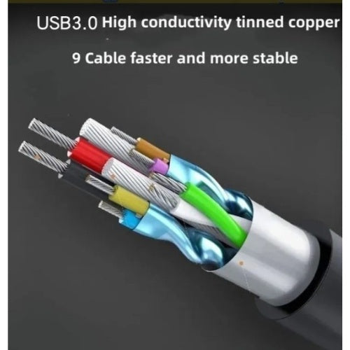 Hub Multipuertos Usb 3.0 Carcaza Aluminio 4 Puertos Fino