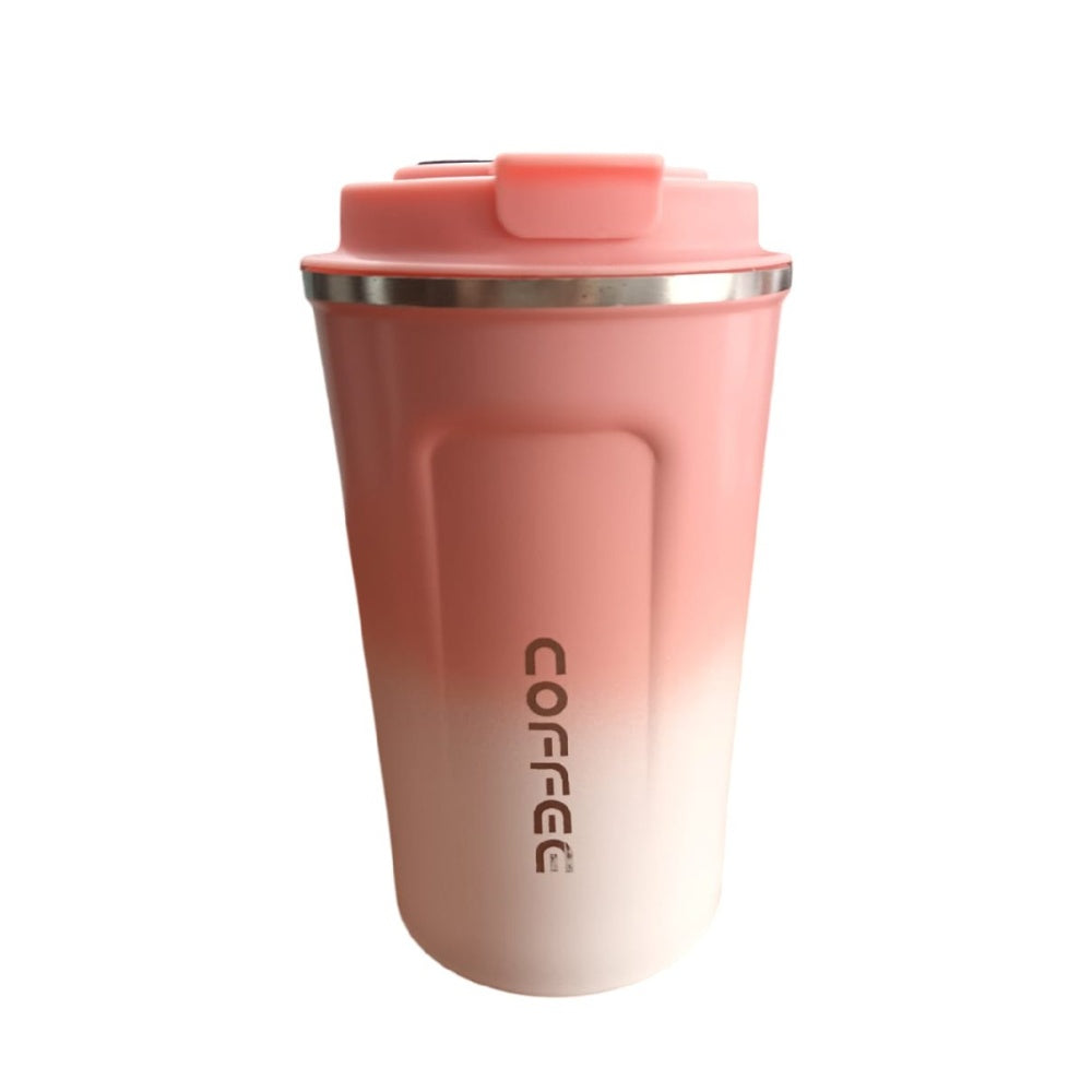 Vaso Termico Digital Indicador Temp Led Mix Pink Rose Cofee