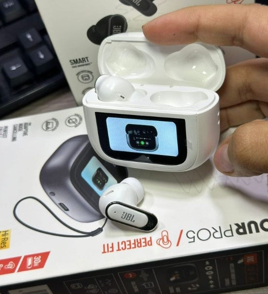 Auriculares Audifonos Con Pantalla Jbl Tour Pro 5 Bt 1.1 Replic Airpods