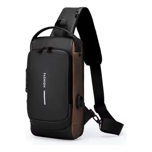 Bolso Manos Libres Mini Morral Hombre Tipo Pechera Antirrobo