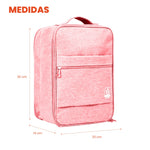 Combo Maleta Viajera + Organizadores Equipaje De Zapatos Y Cosmetiquera Maquillaje Rosa