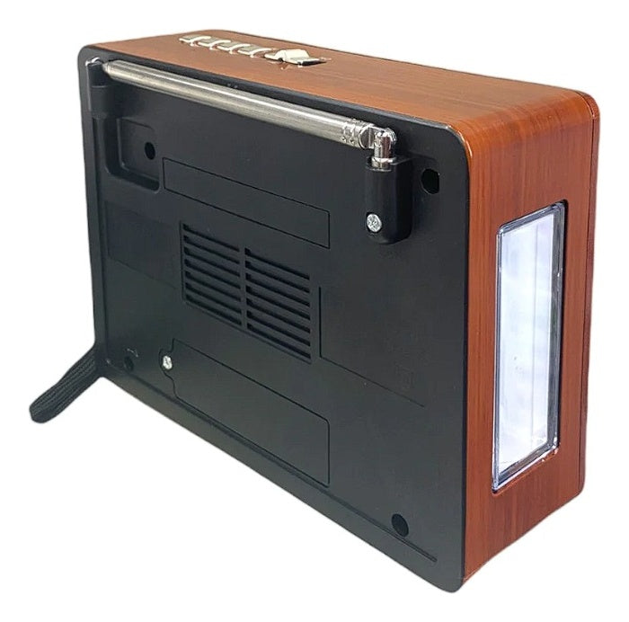 Radio Parlante Bluetooth Am/Fm/Usb/Mp3 Retro Vintage
