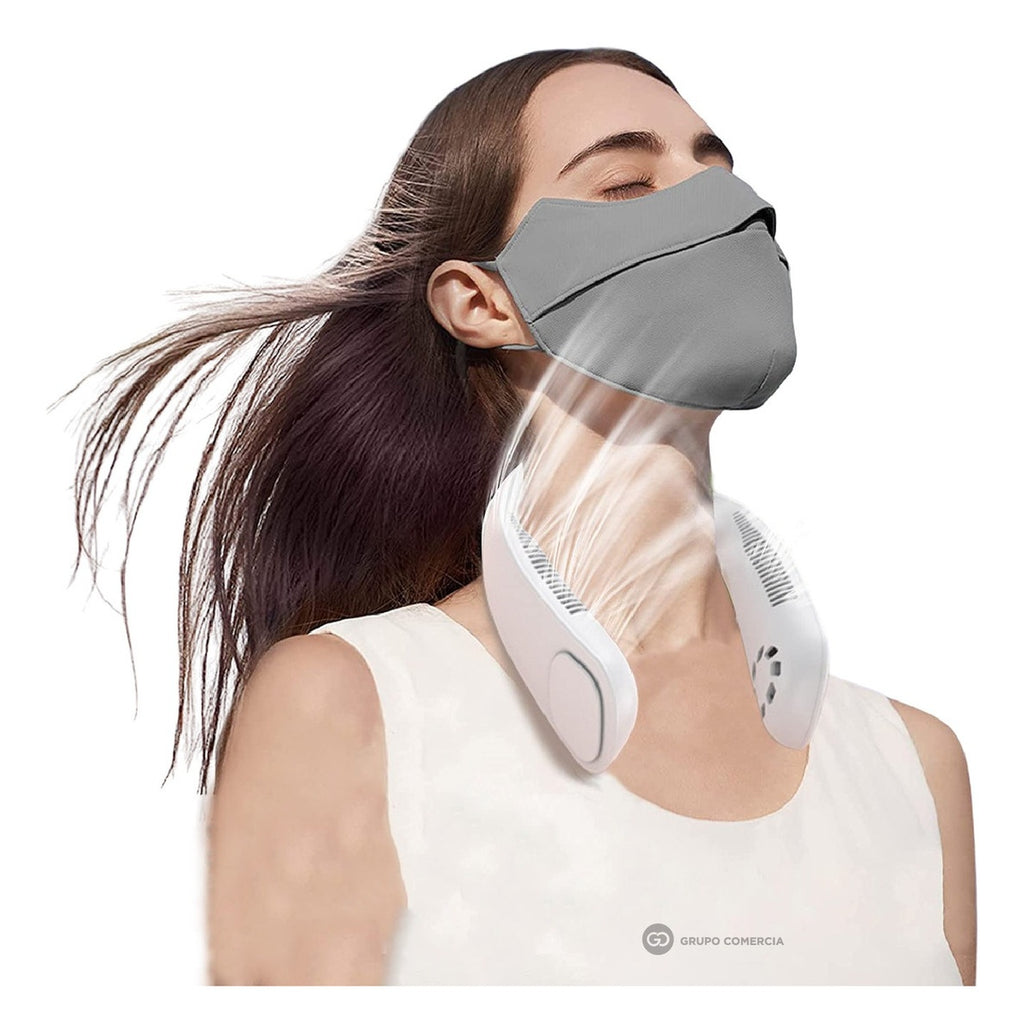 Ventilador Cuello Portatil Recargable Usb Personal