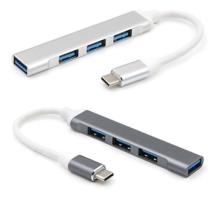 Adaptador Convertidor Metalico Tipo C / Usb Laptop Y Pc