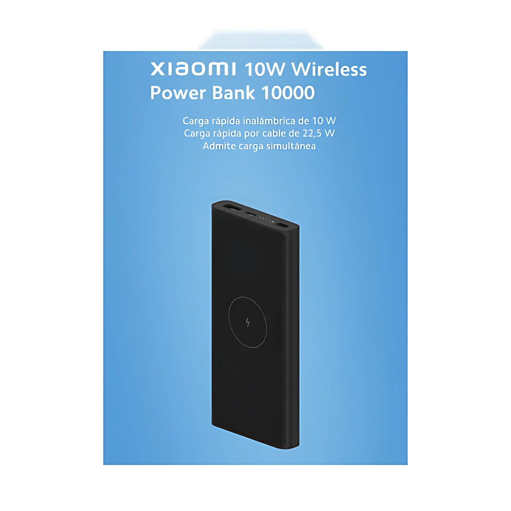 Power Bank Xiaomi Wireless 10.000 Mah Carga Inalambrica