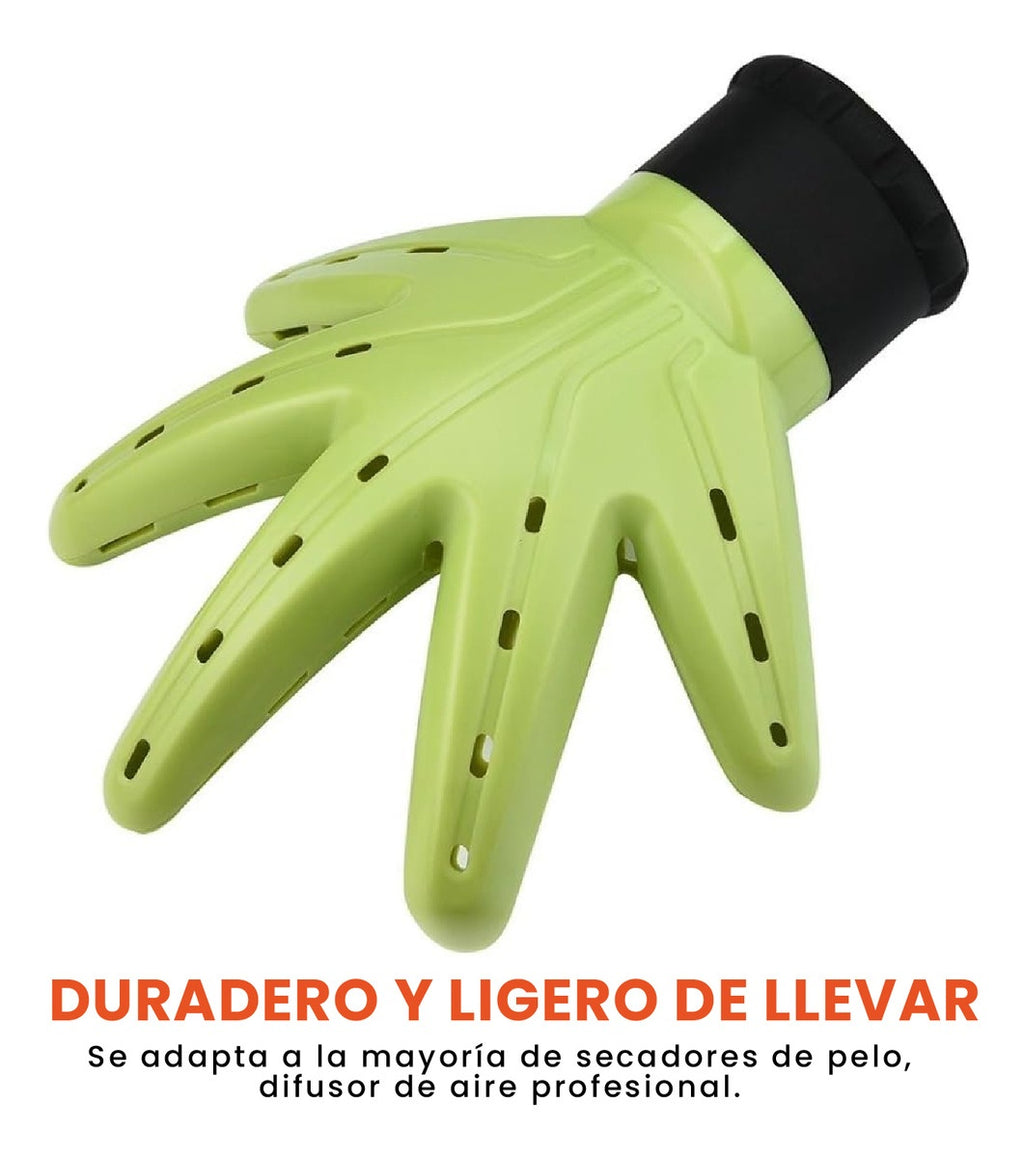 Difusor De Mano Para Secador De Cabello Universal Ideal Para Rizos Volumen Y Secado Eficiente Sin Frizz