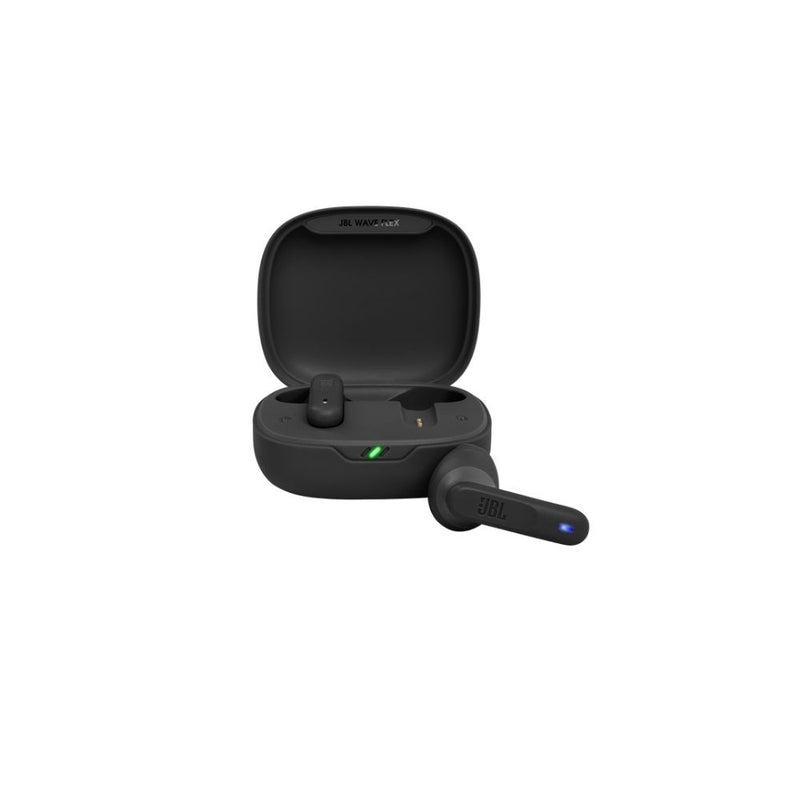 Audifonos Jbl Wave Flex Bluetooth Tws Con Estuche De Carga Negro