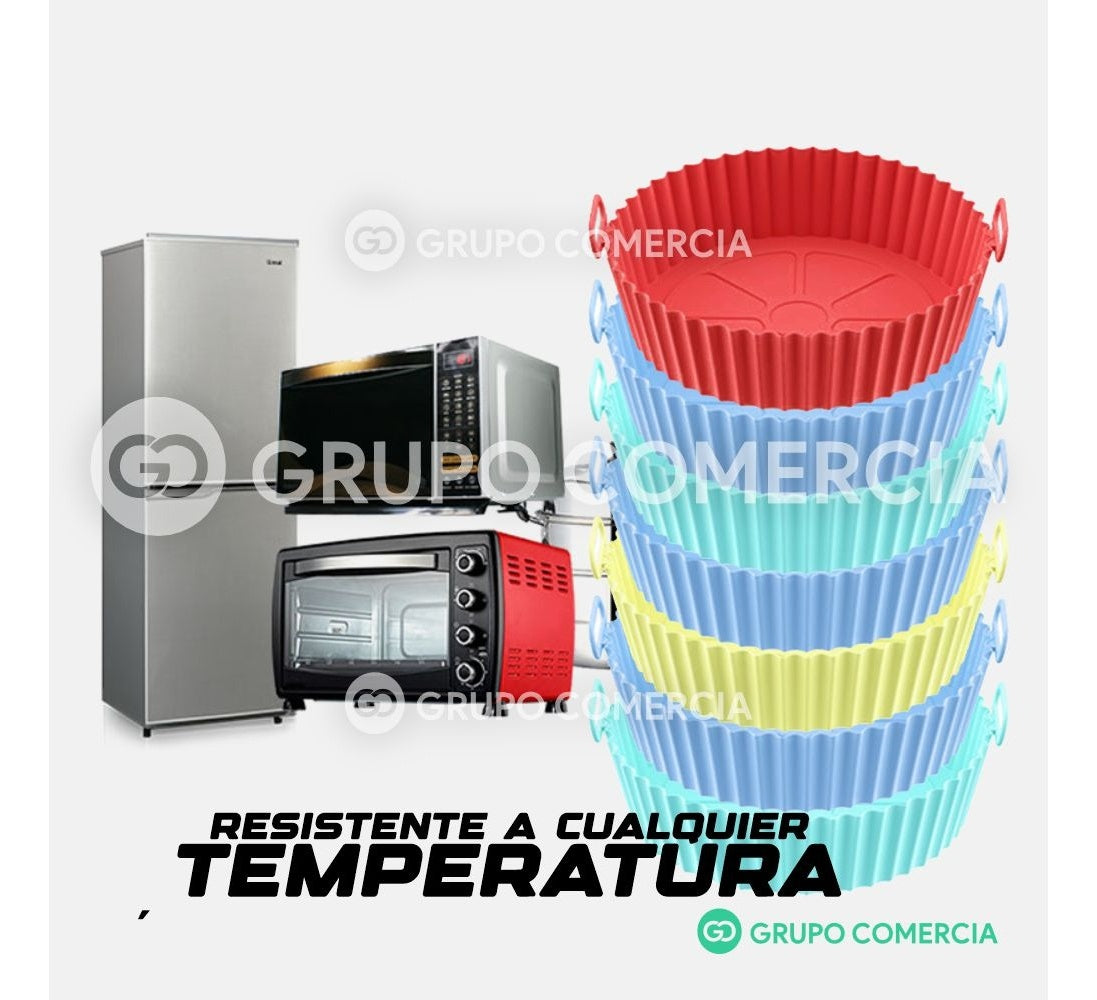 Silicona Molde Protector Para Horno Airfryer X 6 Tamanos